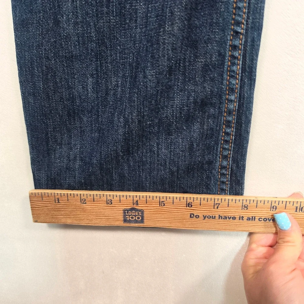 Kimes Ranch Roger Jeans Men's 31x32 Blue Slim Straight Western Denim USA